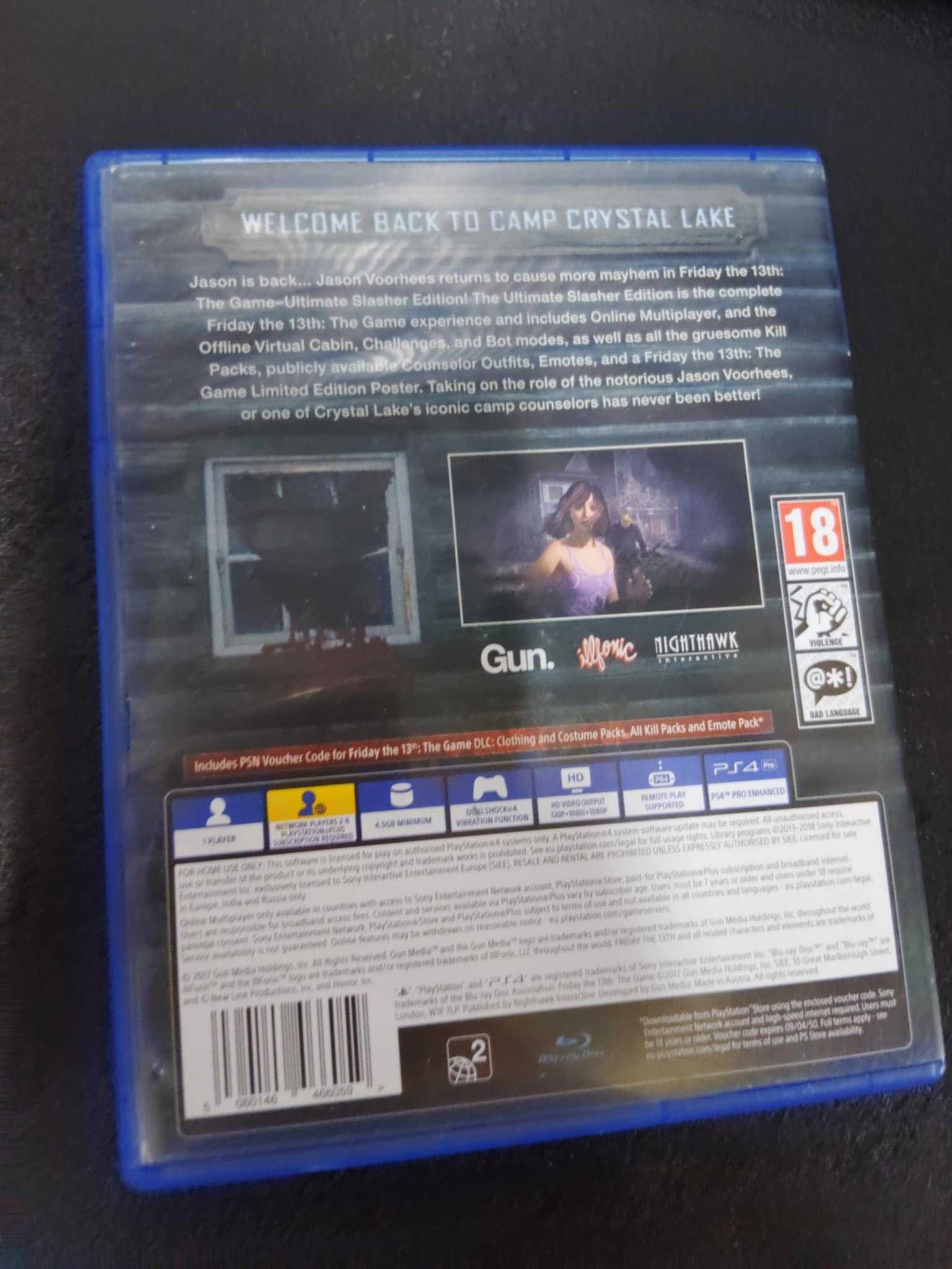 Friday the 13th: The Game PS4