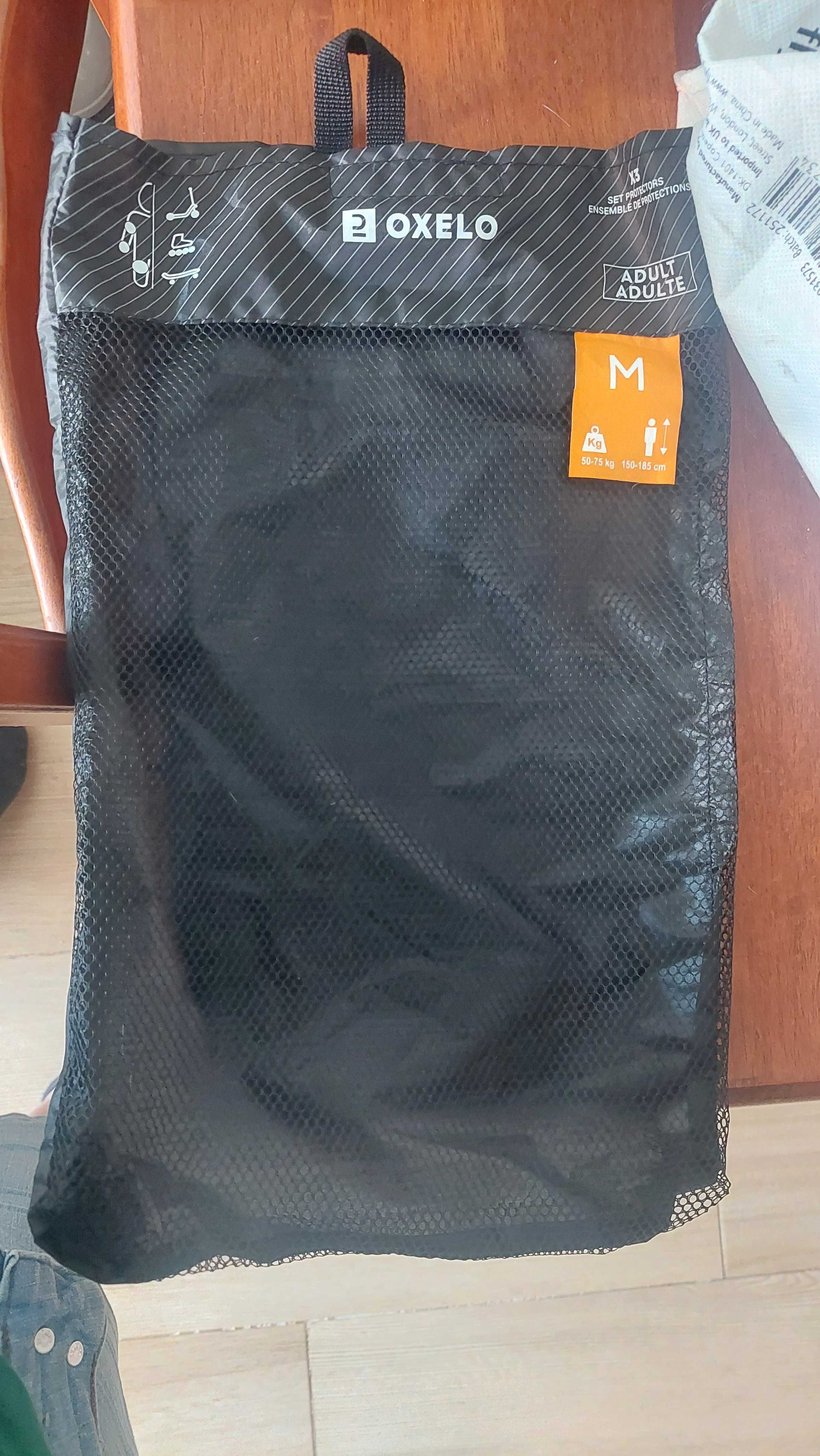 Kit de proteção Oxelo para patins, patinete e skate