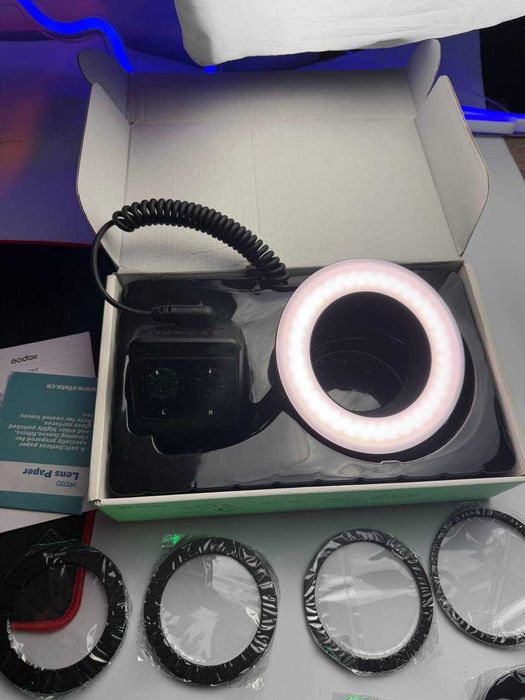 Кільцевий спалах освітлювач Godox Ring72 Macro
