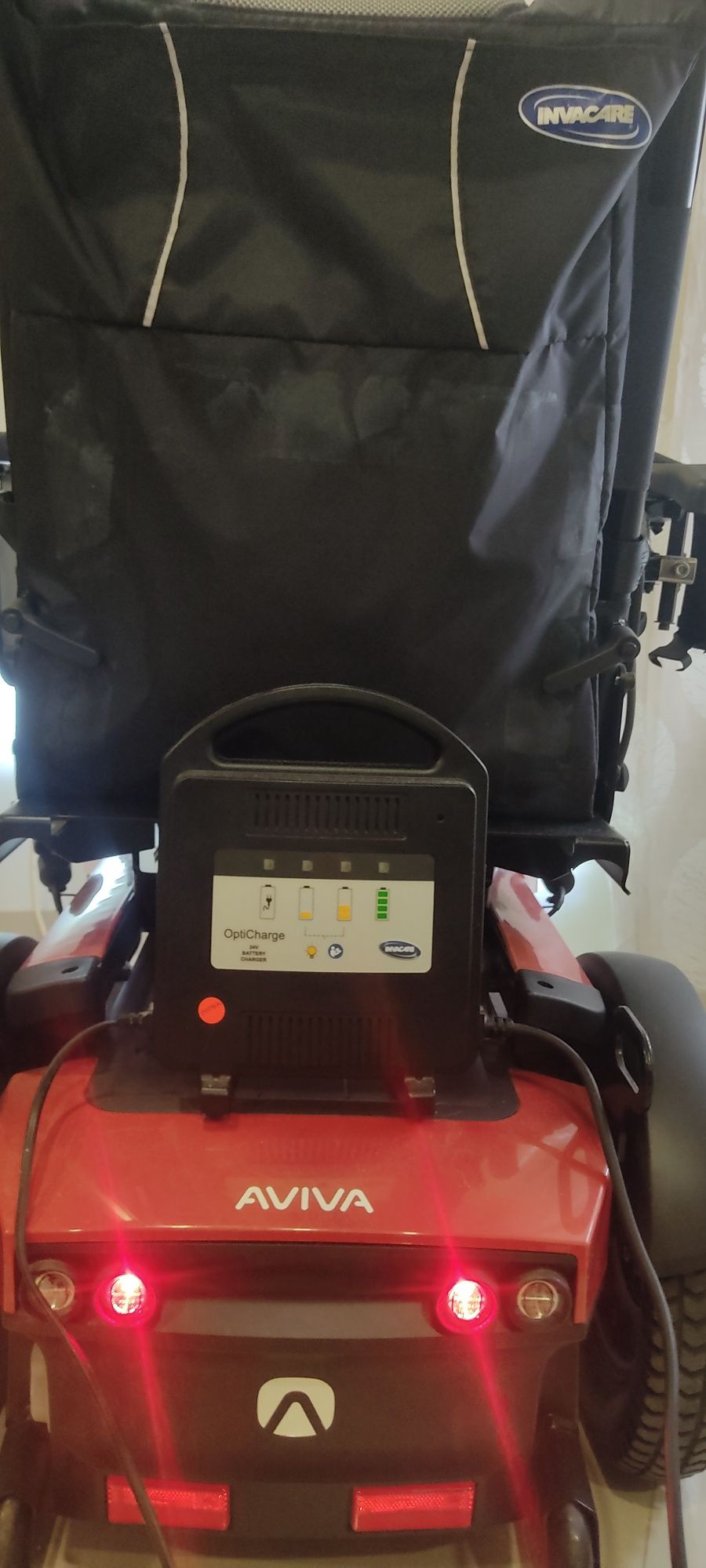 Cadeira de rodas elétrica invacare