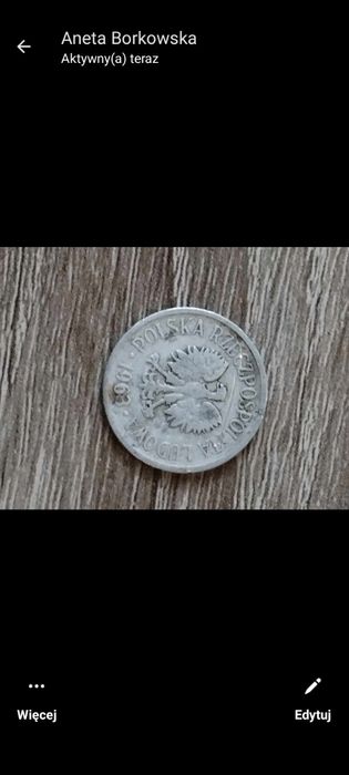 Monety z PRL-U bez znaku mennicy