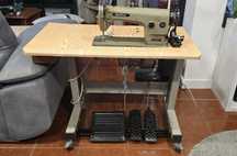 Máquina de Costura Industrial Brother DB2-B714-3 – Vintage de Pedal