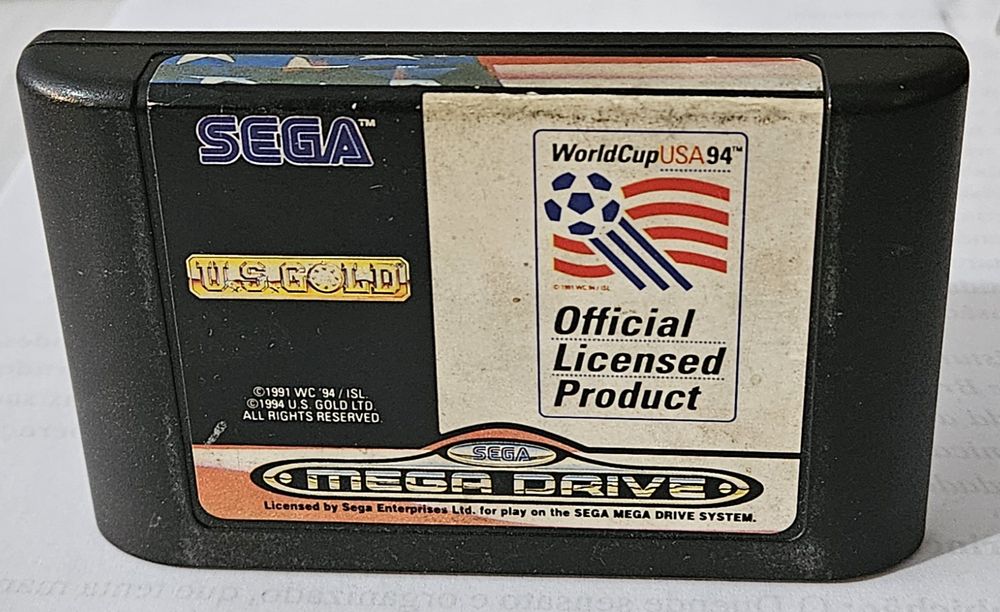 Jogo World Cup USA 94 – Sega Mega Drive