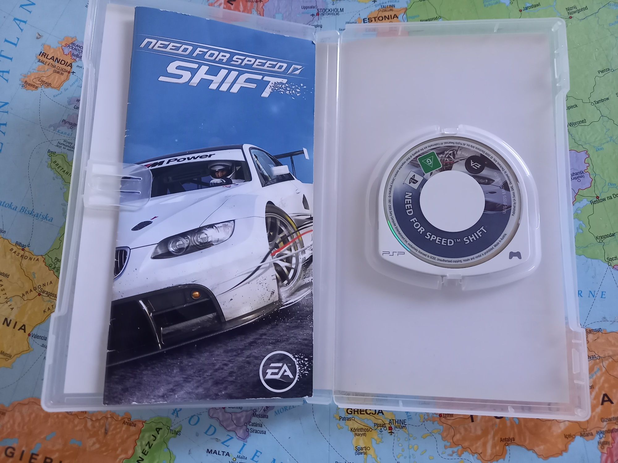 Gra Sony psp need for speed SHIFT PL wersja premierowa