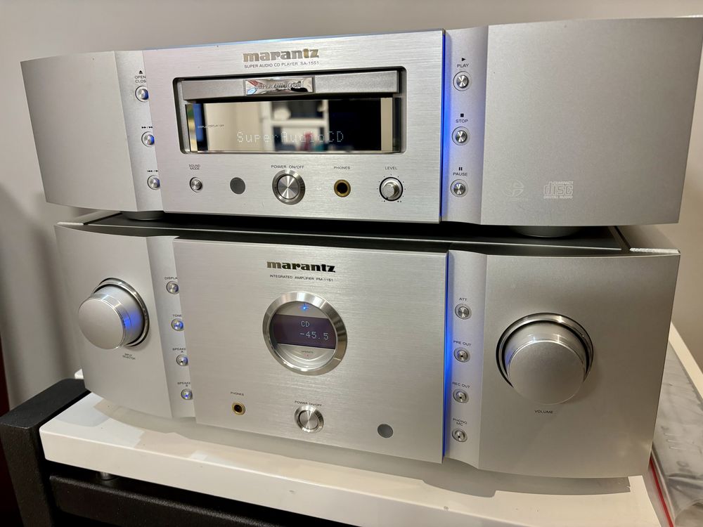 Marantz PM11S1+SA15S1 zestaw stereo Hi-End