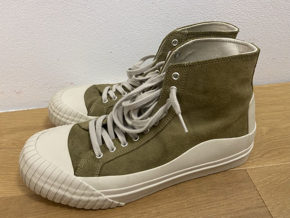 Buty męskie sneakersy Zara koloru khaki rozmiar 44