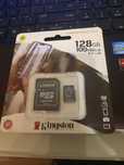 karta pamięci microSD Kingston 128 GB z adapteram