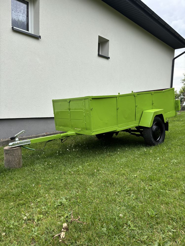 Przyczepka do quada , traktorka lub ciągnika ( Warto !)