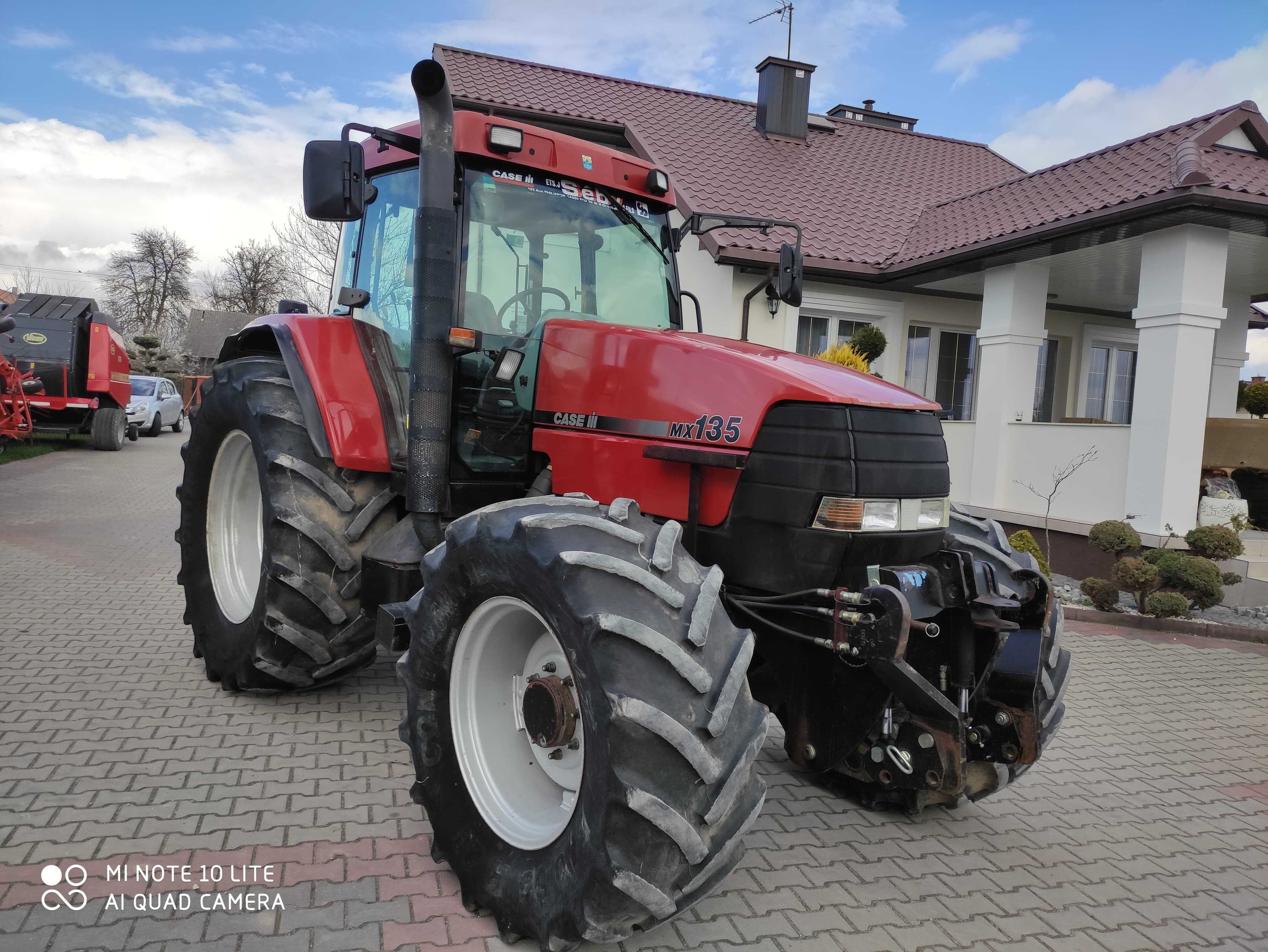 Case MX 135 w oryginale świeżo sprowadzony 98 rok tuz zadbany