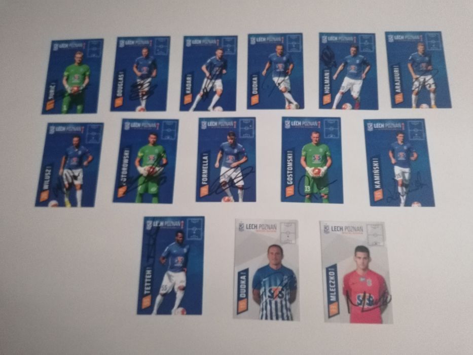 Autografy Lech Poznań