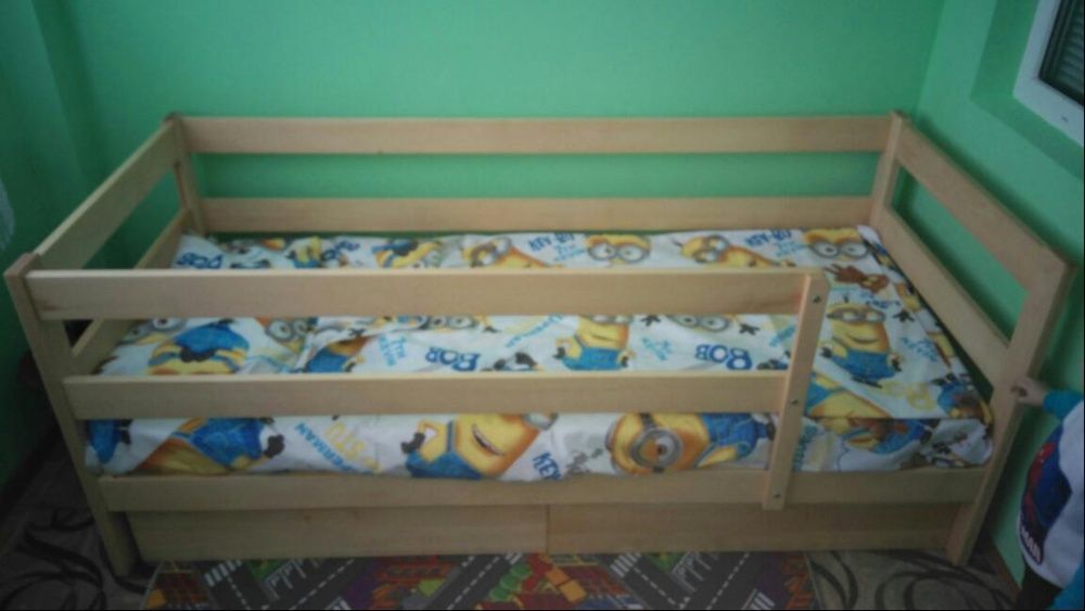 Детская кровать Аня из массива бука. АКЦИЯ!!! Любые размеры.