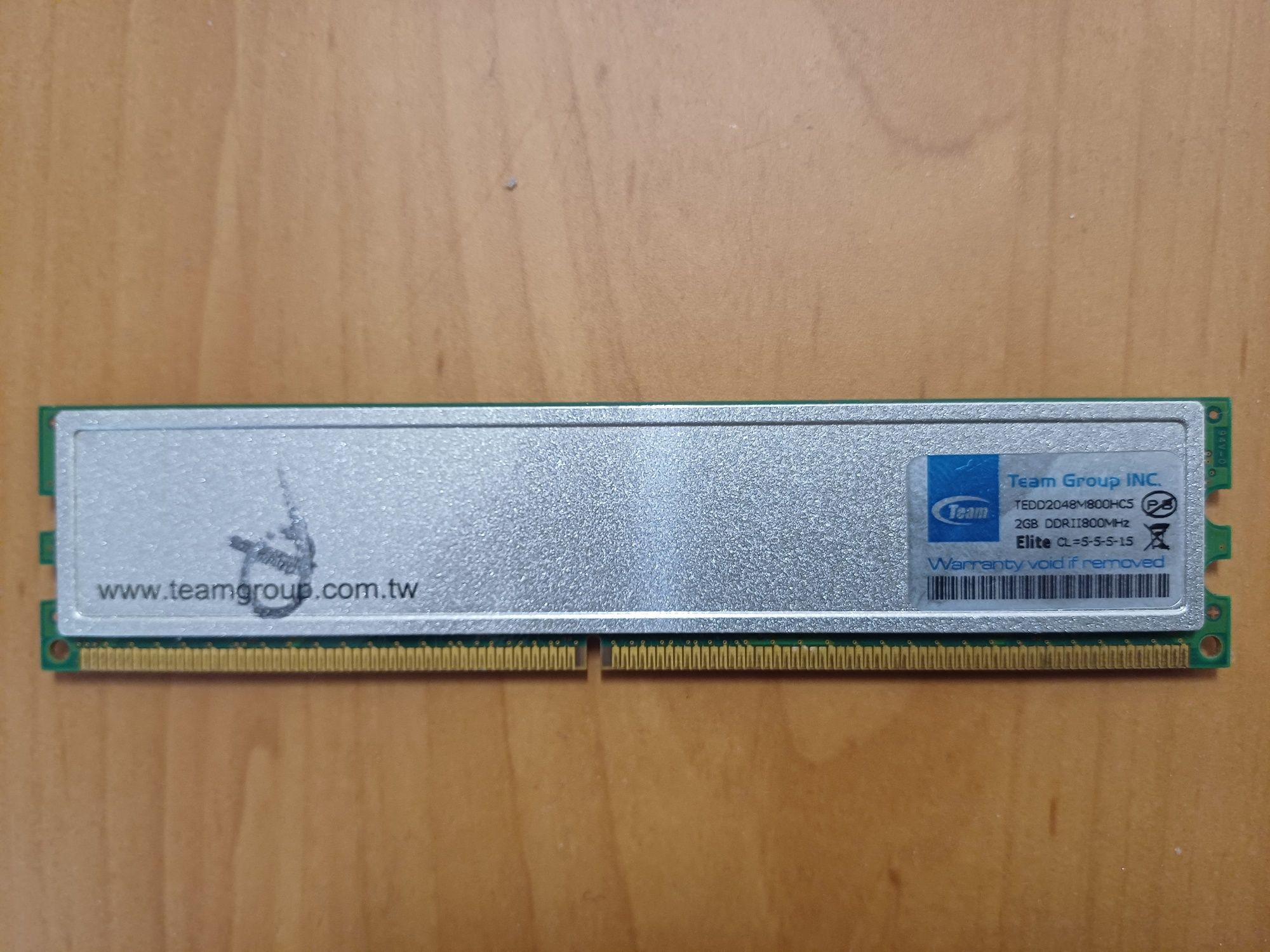 Оперативная память DDR2 Team Elite 2Gb, DDR3 Kingstone 2Gb