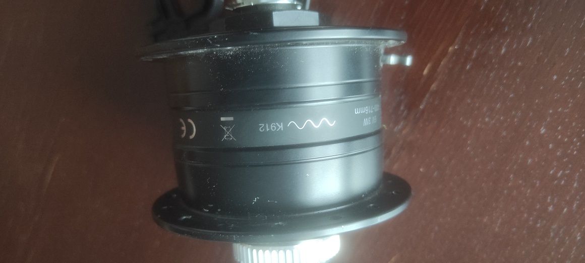 USZKODZONA Piasta  przednia z dynamem Shimano  DH-3D37-QR Centerlock 3