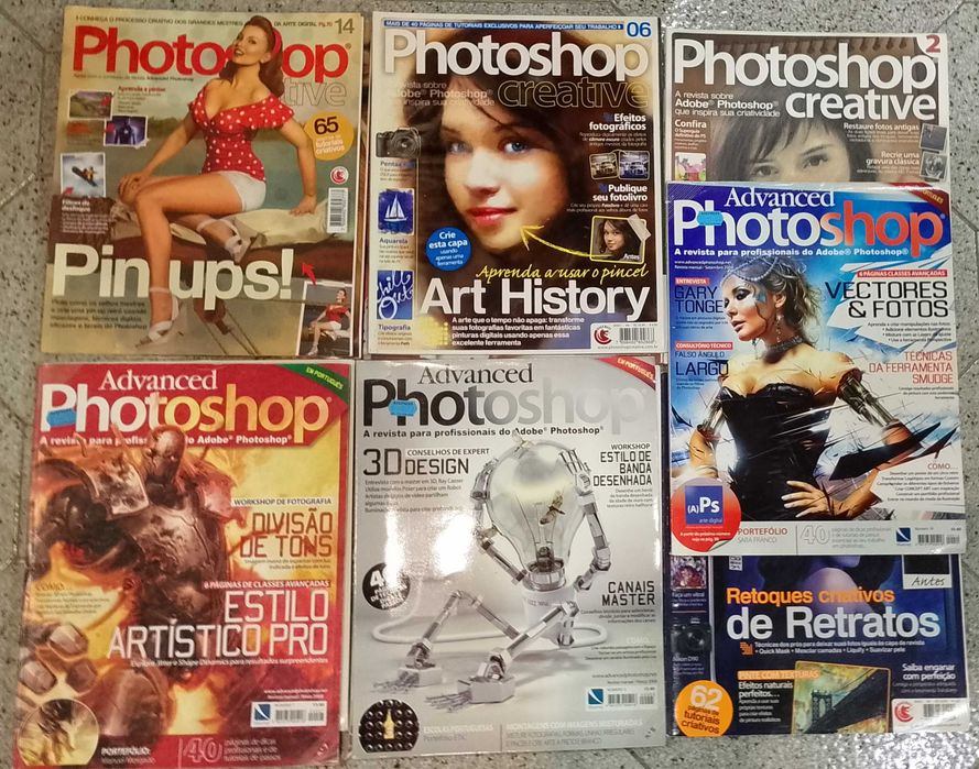 Revistas Photoshop (11 unidades)