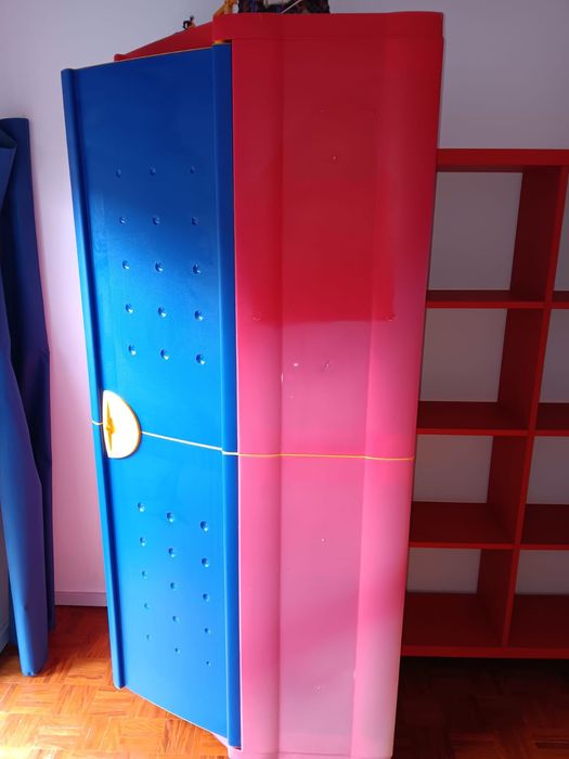 Pack Beliche c secretaria e armarios + estante + armario