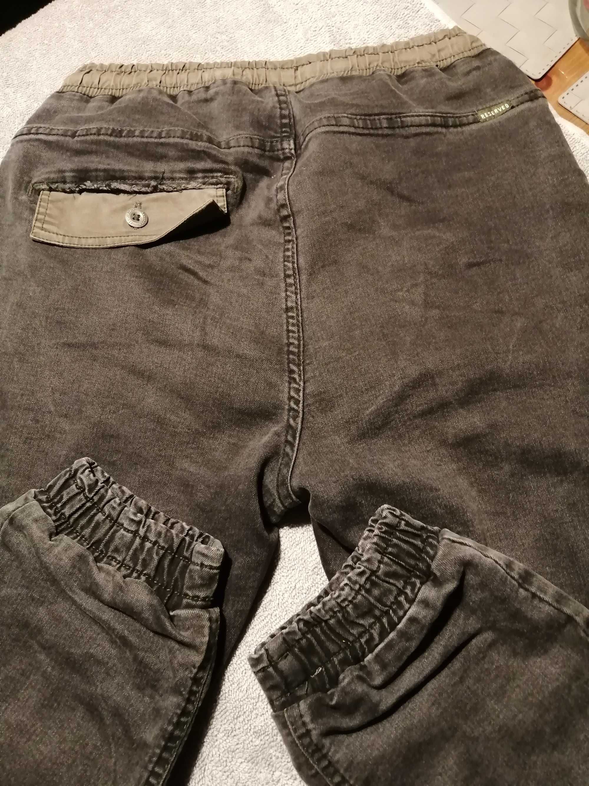Spodnie, jeansy, spodnie ocieplane, spodnie chłopięce, Reserved, 158