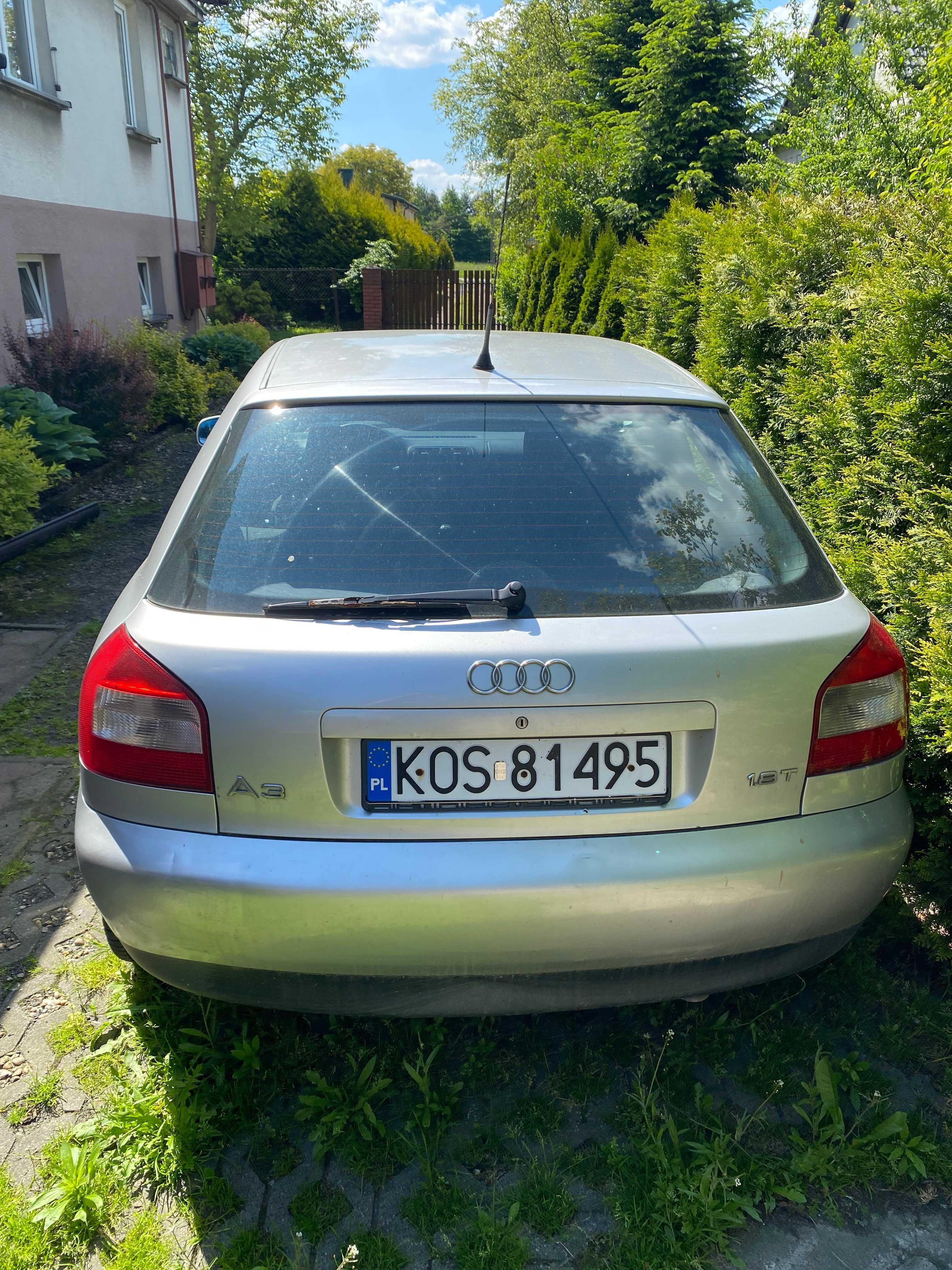 Audi A3 rok produkcji 2002r. uszkodzony silnik
