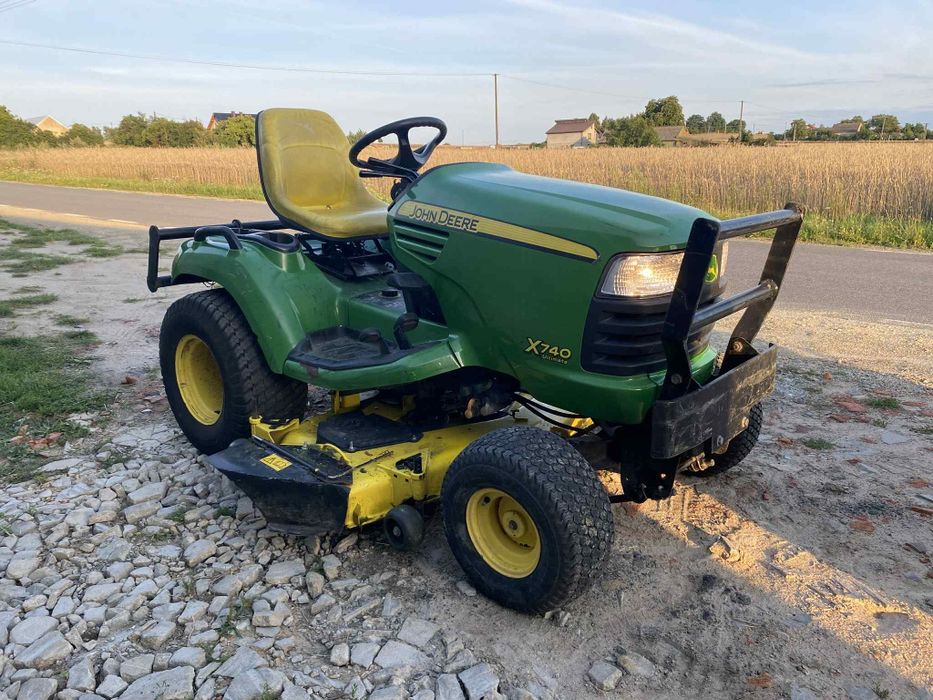 John deere x740 traktorek kosiarka yanmar kosisko 54cale stan bdb
