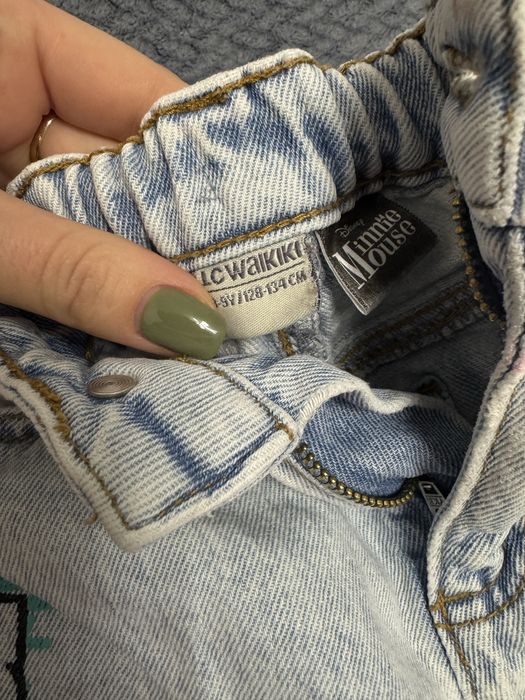 Джинси для дівчинки з Міккі Маусом