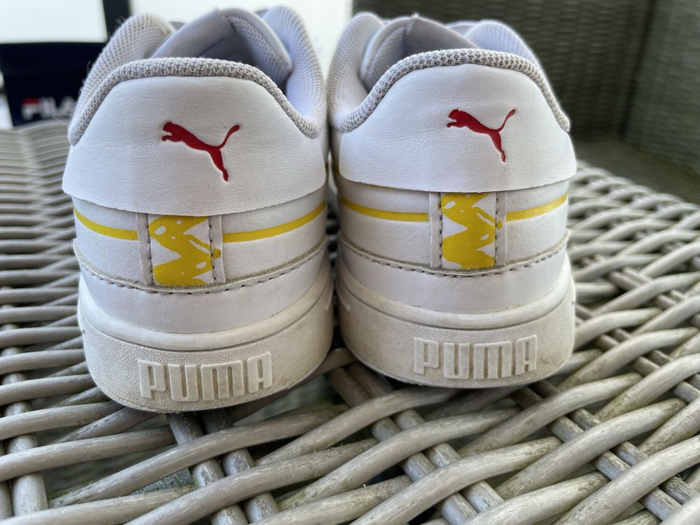Adidasy białe puma peanuts