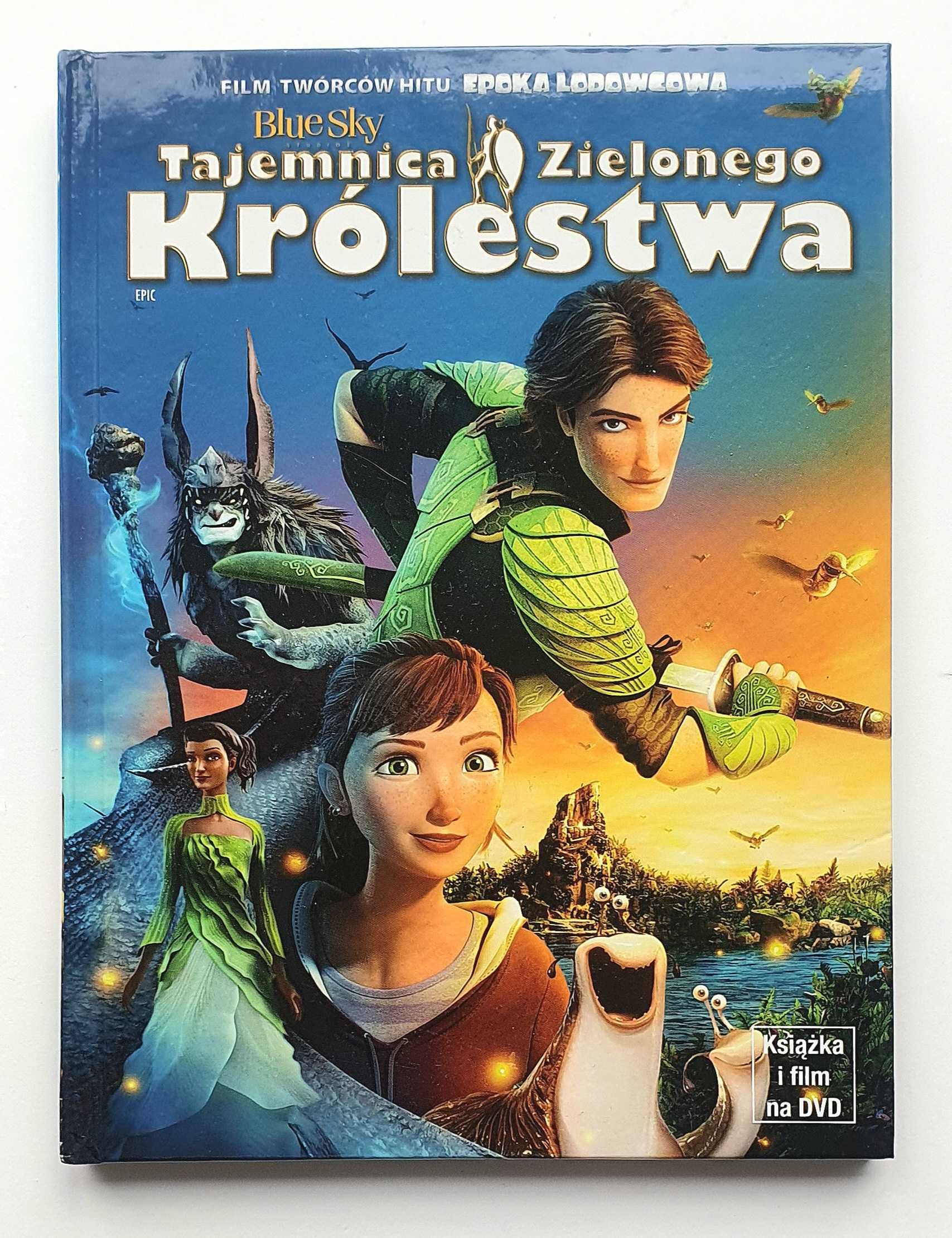 Tajemnica Zielonego Królestwa, film DVD (wydanie książkowe)