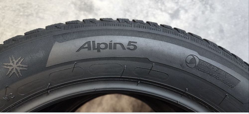 4 шт зимні 205/55/16 michelin alpin 5
