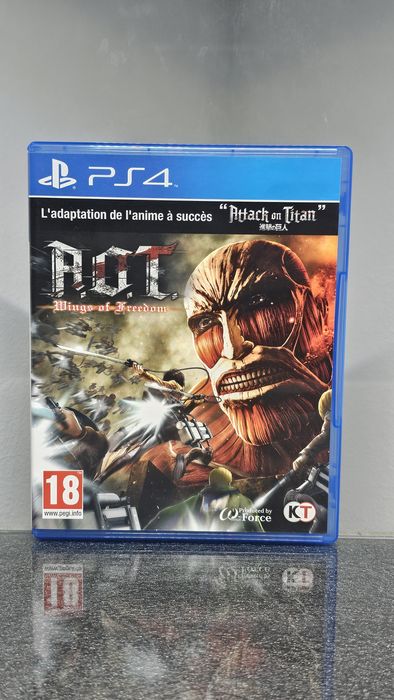 Attack on Titan A.O.T. PS4 Wings of Freedom Ataque aos Titãs Anime