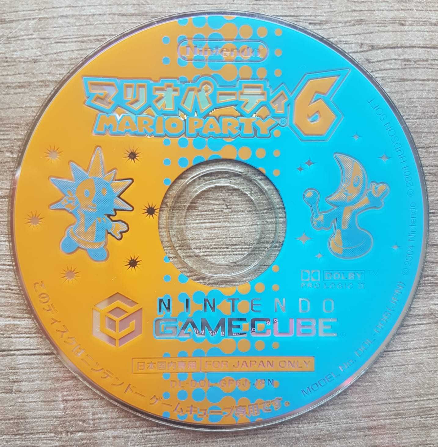Mario Party 6 Gamecube prezent Nintendo Game Cube