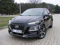 Hyundai Kona Full Opcja, 4x4, Automat, skóra, Zadbany, Serwisowany