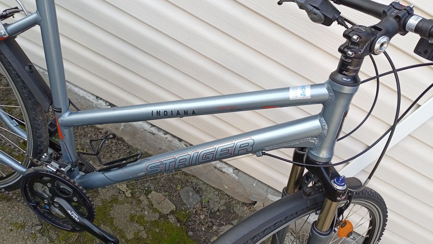 Велосипед Staiger Indiana весь на Shimano Alivio