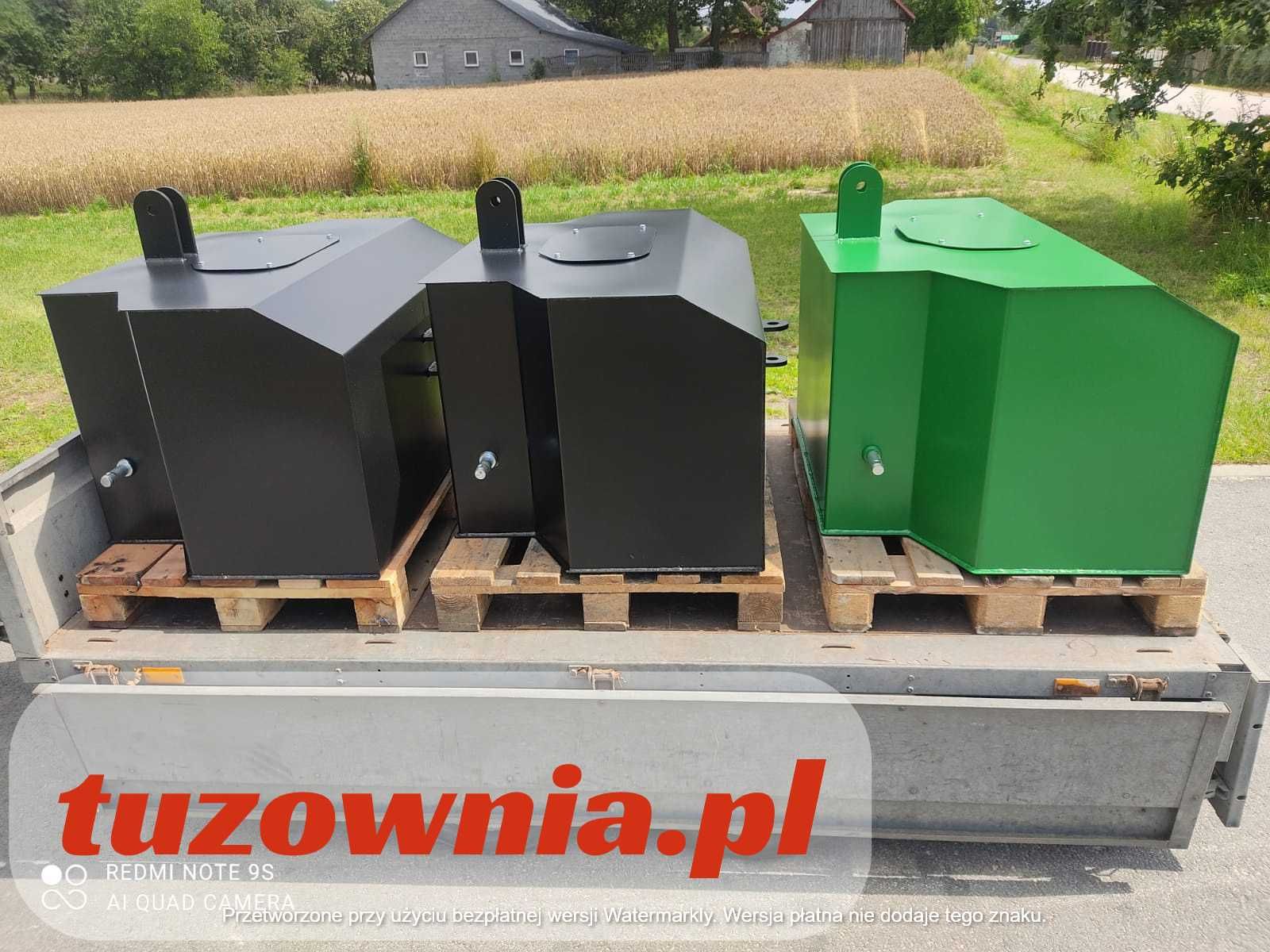 Balast Obciążnik Ciężarek Odważnik na TUZ 1100kg, kat.3 f.Vat c.brutto