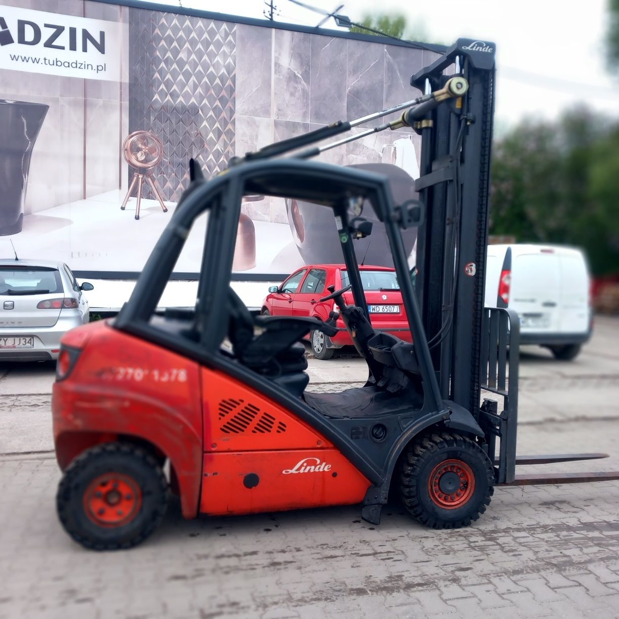 Wózek widłowy Linde H25D rok 2008 UDT