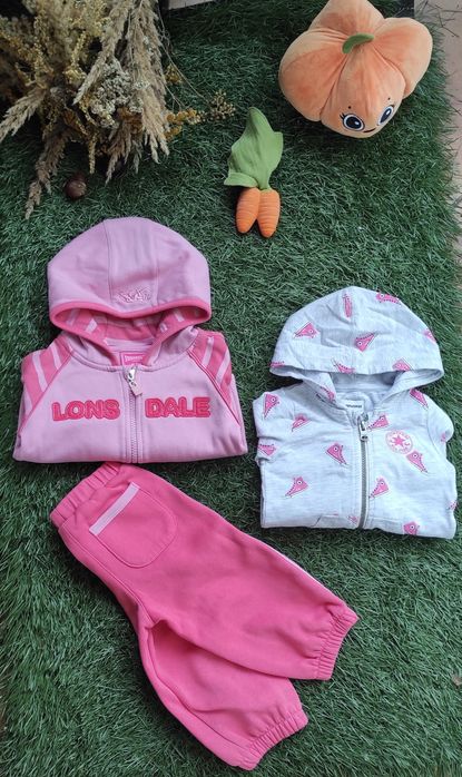 Dres Lonsdale Pajacyk/kombinezon Converse 74/80/86