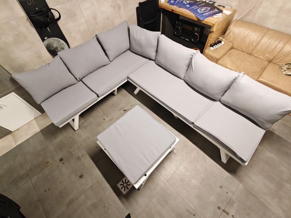 Meble ogrodowe modułowe, super stan