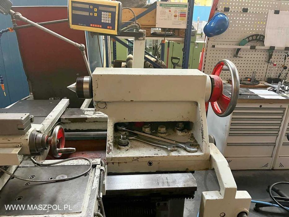 Tokarka TOS SUS - 80 x 5000 mm z odczytami EASSON - SUPER STAN - FILM