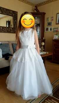 Piękna elegancja sukienka na bal lub wesele z USA nowa metka r.135-150