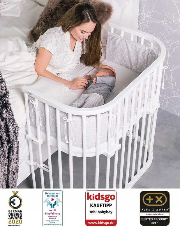 Łóżeczko boczne dostawne  Babybay Boxspring   F-171