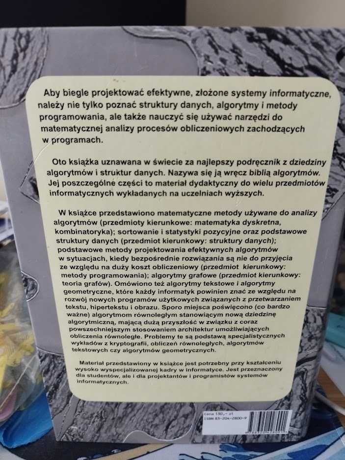 Wprowadzenie do algorytmów - Thomas H. Cormen