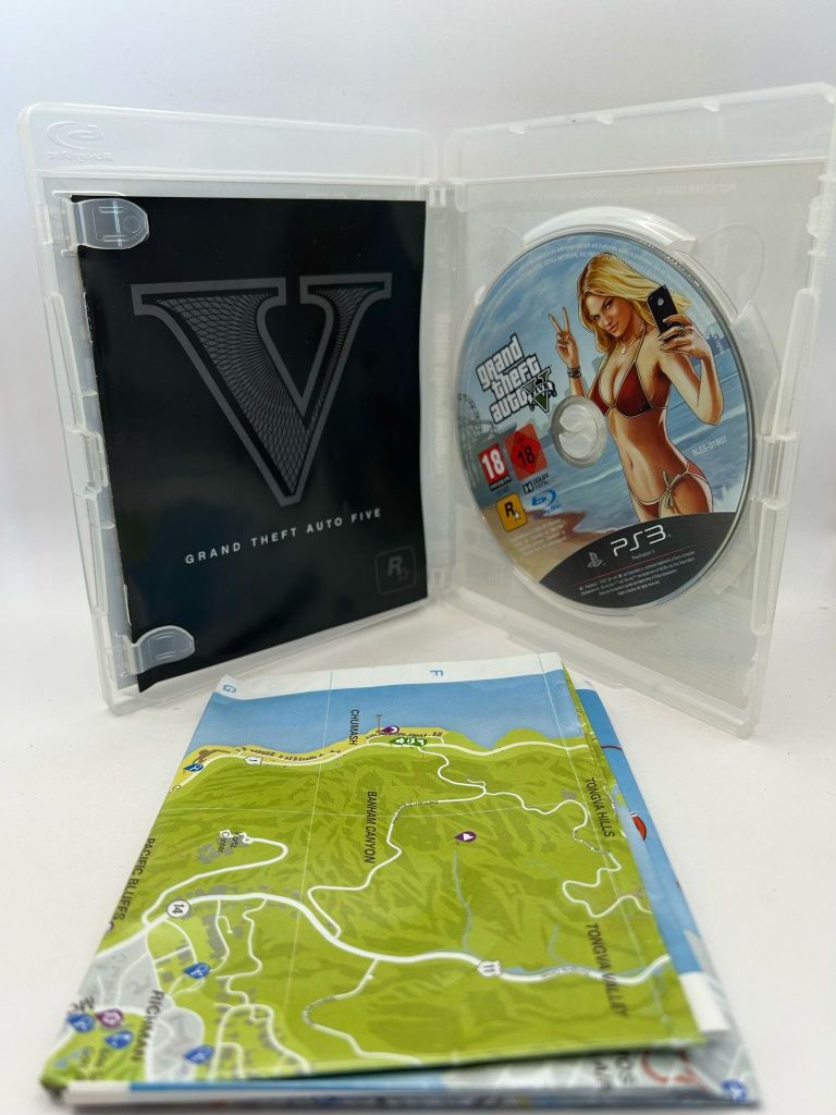 Gta V Komplet Polski W Grze Ps3 nr 9812