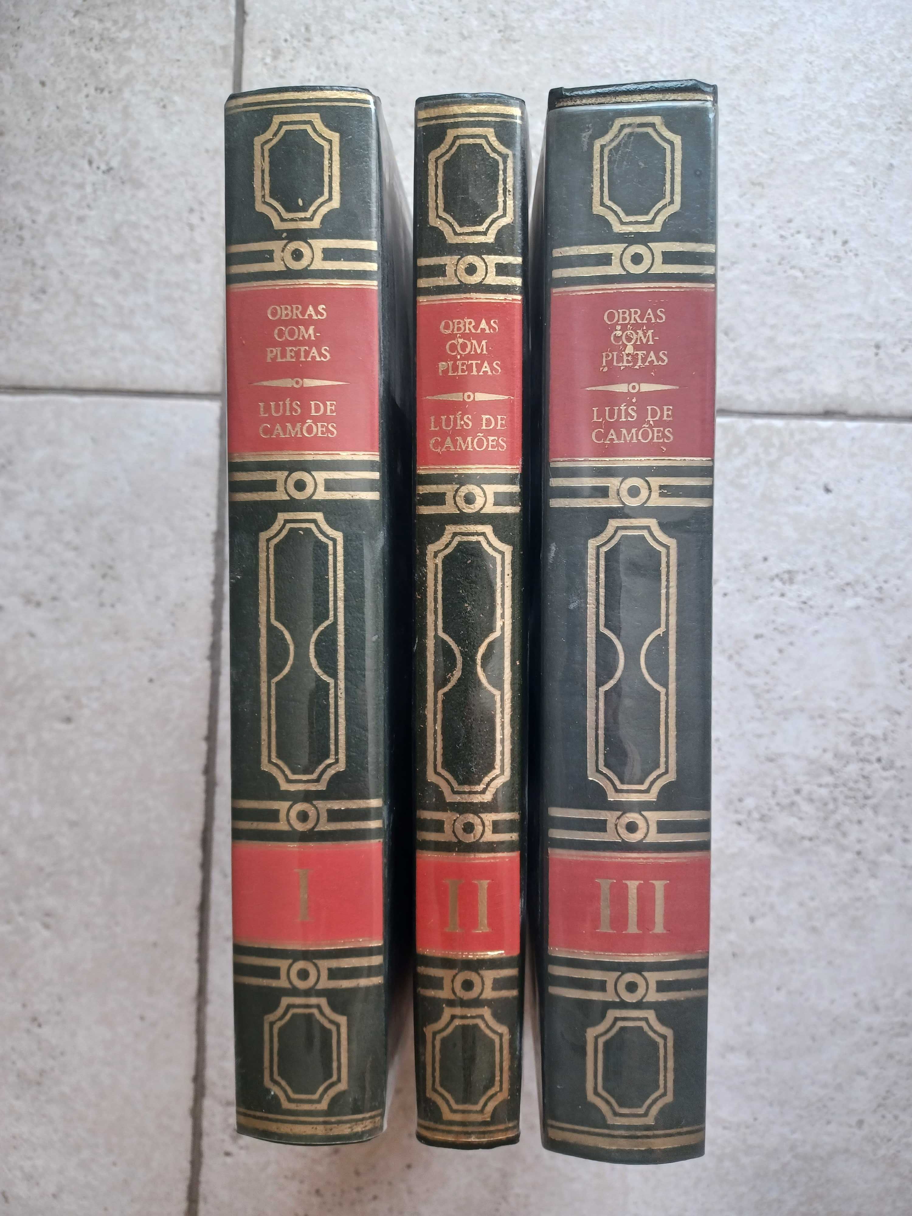 Colecção 3 Livros de Luís Vaz de Camões.
