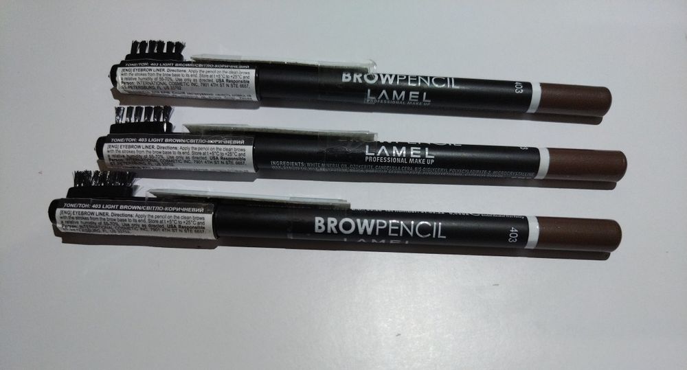 Олівець для брів карандаш для бровей Lamel
