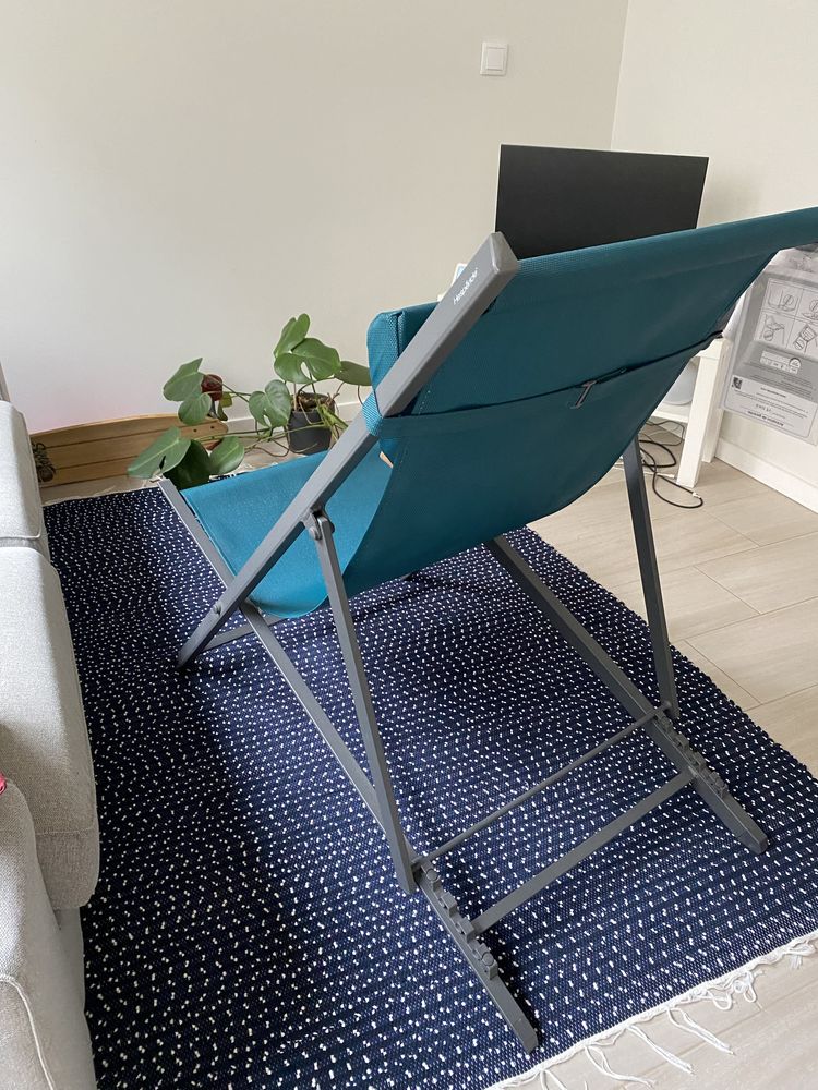Cadeira Relax Decima Ardoise E Quartz - Alumínio e Textilene