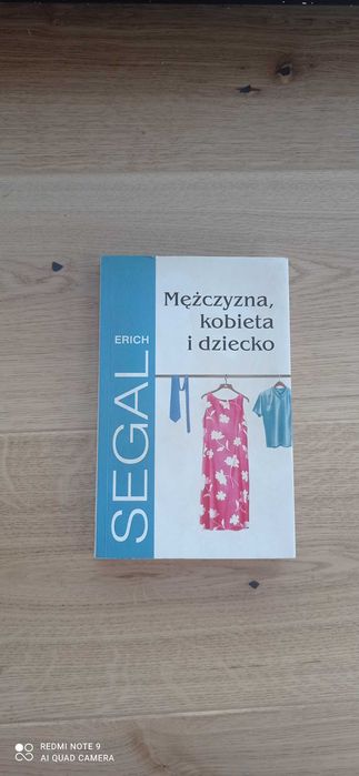 Książka Mężczyzna, kobieta i dziecko ERICH SEGAL