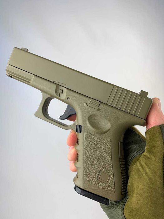 Металевий пістолет Глок дитячий Glock на пульках 6мм іграшковий