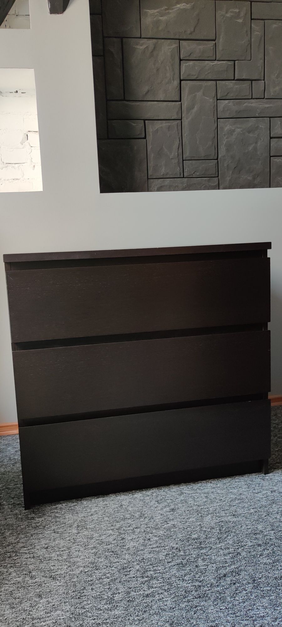 Komoda Ikea malm 3 szuflady