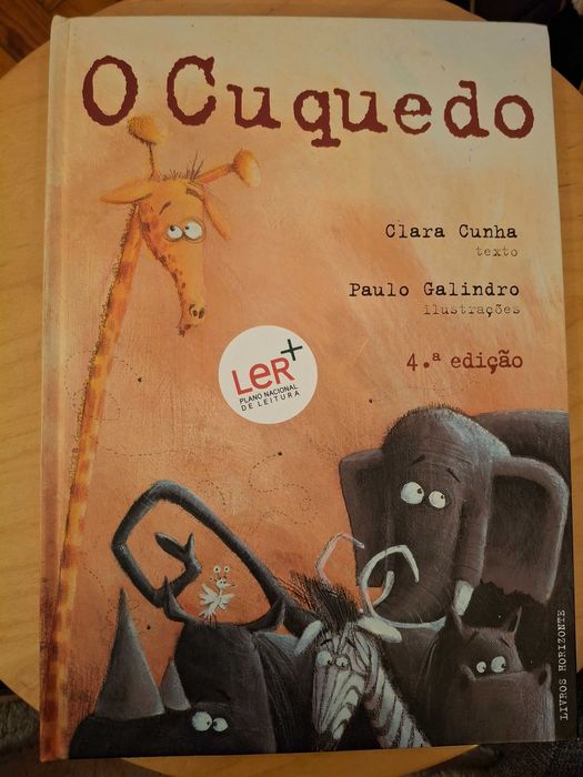 Livro O Cuquedo - Clara Cunha e Paulo Galindro