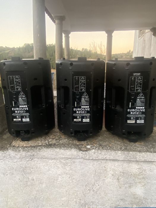 3 colunas behriguer eurolive  b 212d (preço pacote)