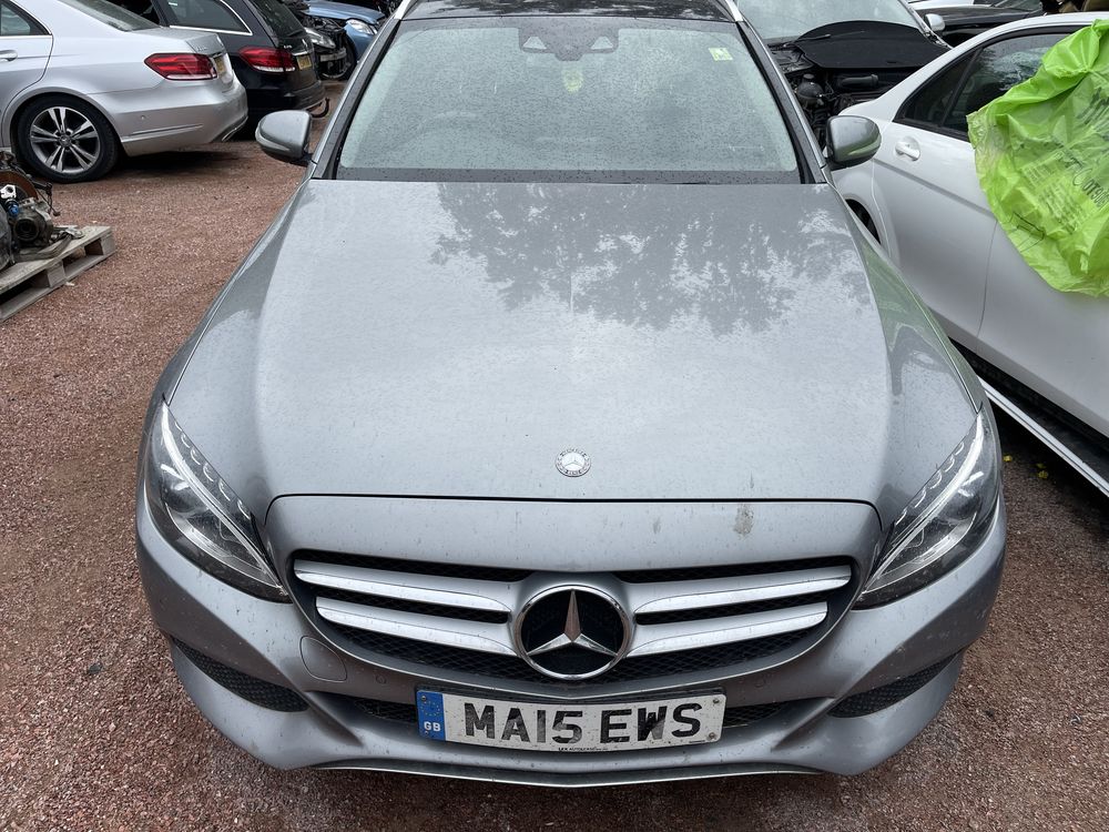 Морда капот бампер фара W205 Mercedes C Class 205