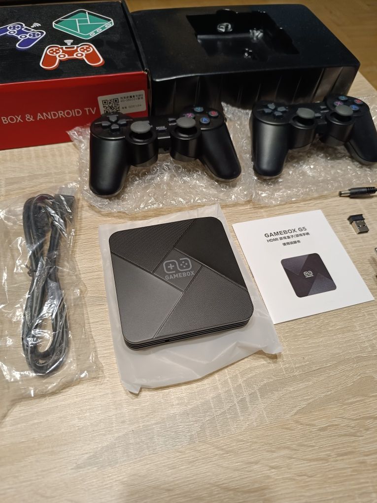 Konsola TV Gamebox G5 30000+gier Emulator Nowa Okazja Czytaj Opis