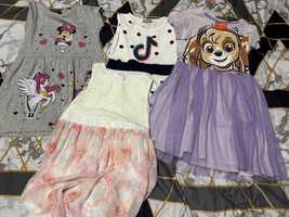 Sukienki dla dziewczynki 110